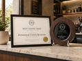 The Meritly Award Plaque + Framed Certificate